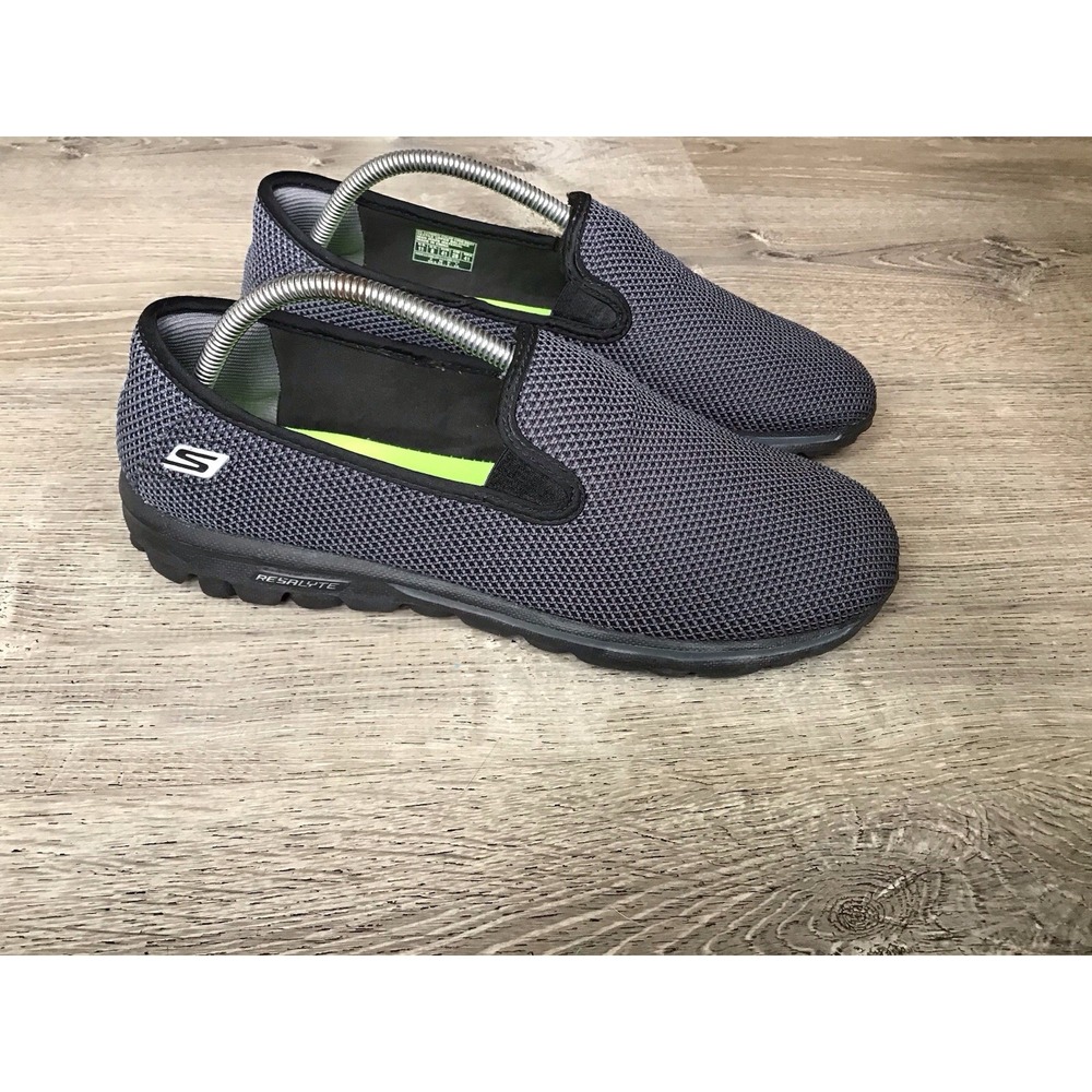 SKECHERS GOwalk Women's Size 11 E Slip On Walking Sneaker Black Low Top 13786ew